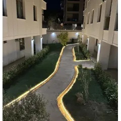 Beyaz LED Takılabilir Çim Sınırlayıcı - 7,5 cm x 20 Metre Beyaz LED Takılabilir Çim Sınırlayıcı - 7,5 cm x 20 Metre