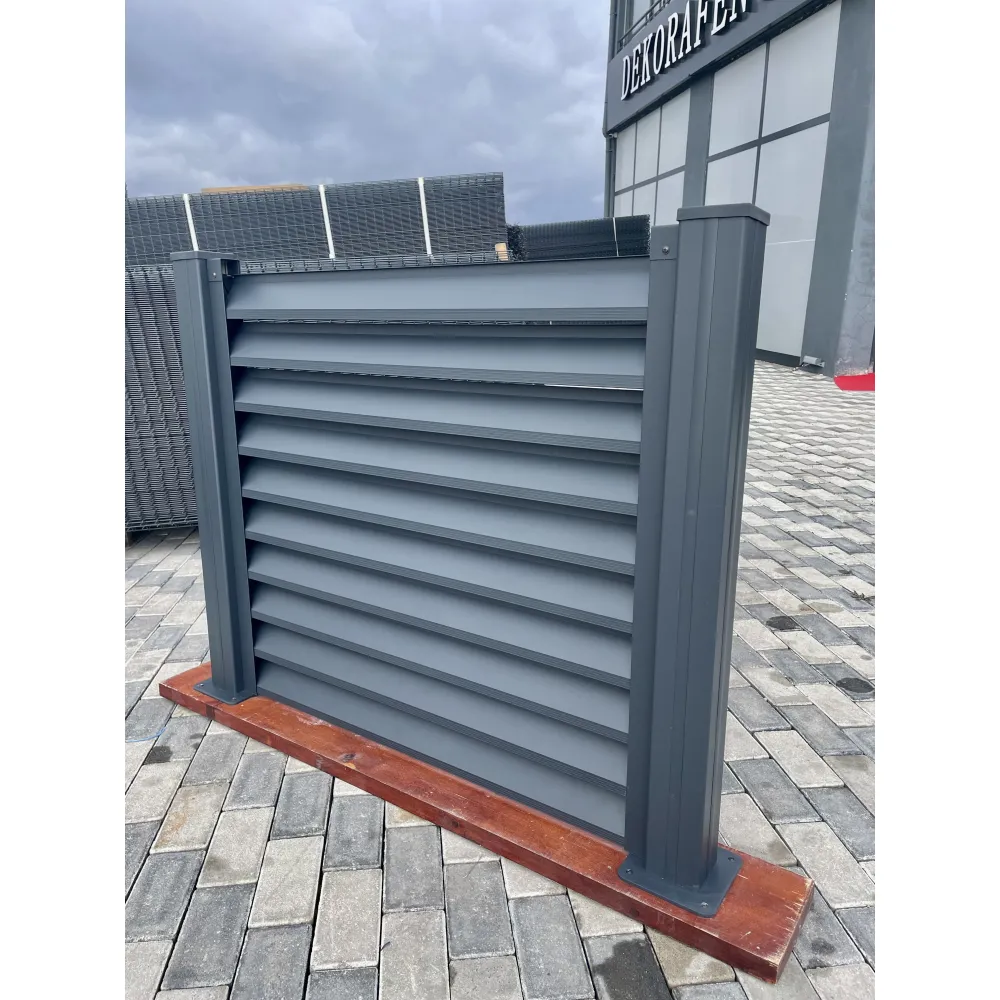 Aluminum Juke Model Half-Angled Fence System