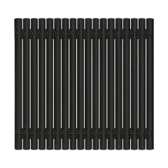 Panel Çit Kaplama - PVC Tel Çit Kaplama - Köşebent Model