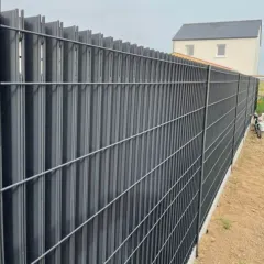 Panel Çit Kaplama - PVC Tel Çit Kaplama - Köşebent Model